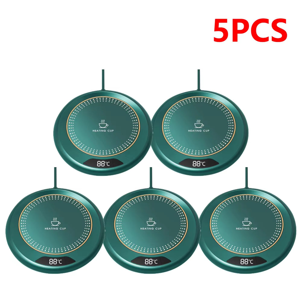 Upgrade Your Beverage Experience with the 20W USB Coffee Mug Warmer - 3 Adjustable Temperatures for Perfectly Heated Drinks!