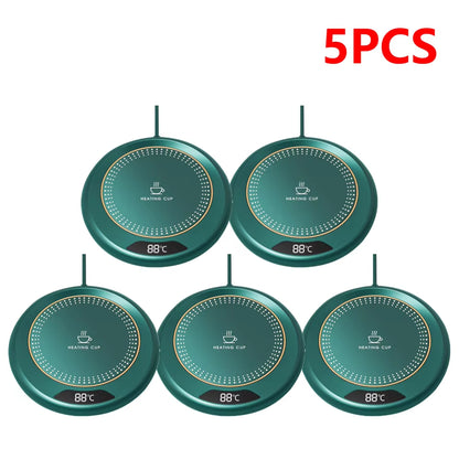 Upgrade Your Beverage Experience with the 20W USB Coffee Mug Warmer - 3 Adjustable Temperatures for Perfectly Heated Drinks!