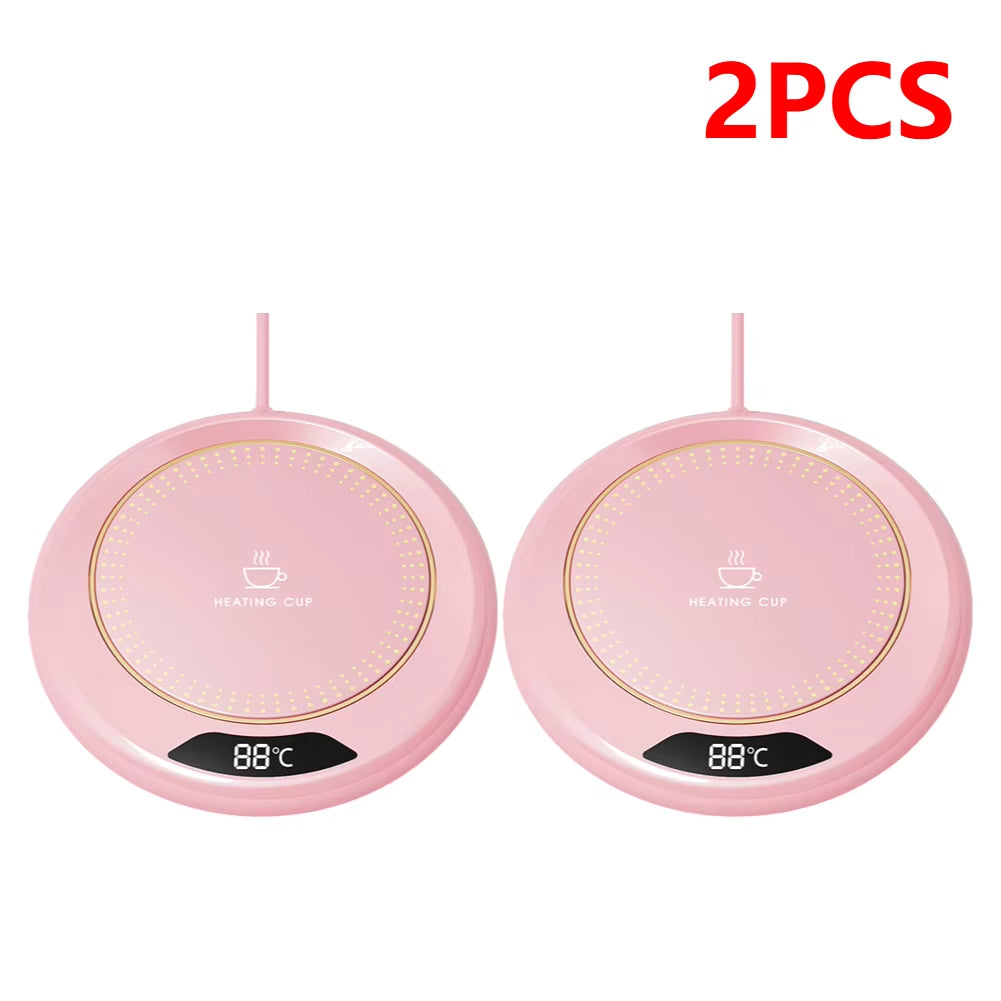 Upgrade Your Beverage Experience with the 20W USB Coffee Mug Warmer - 3 Adjustable Temperatures for Perfectly Heated Drinks!