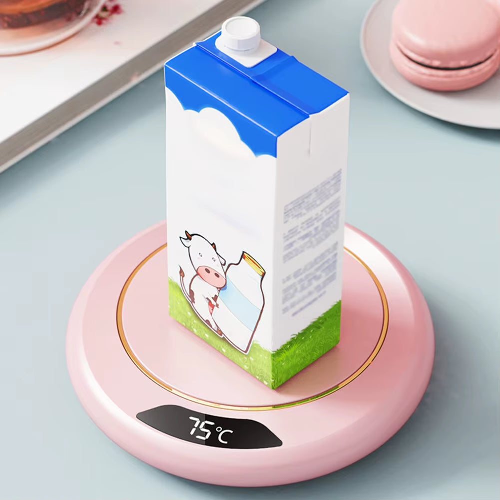 Upgrade Your Beverage Experience with the 20W USB Coffee Mug Warmer - 3 Adjustable Temperatures for Perfectly Heated Drinks!