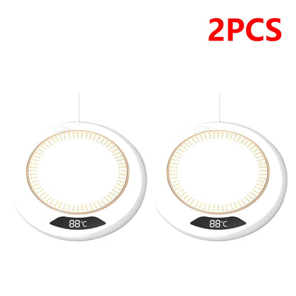 Upgrade Your Beverage Experience with the 20W USB Coffee Mug Warmer - 3 Adjustable Temperatures for Perfectly Heated Drinks!